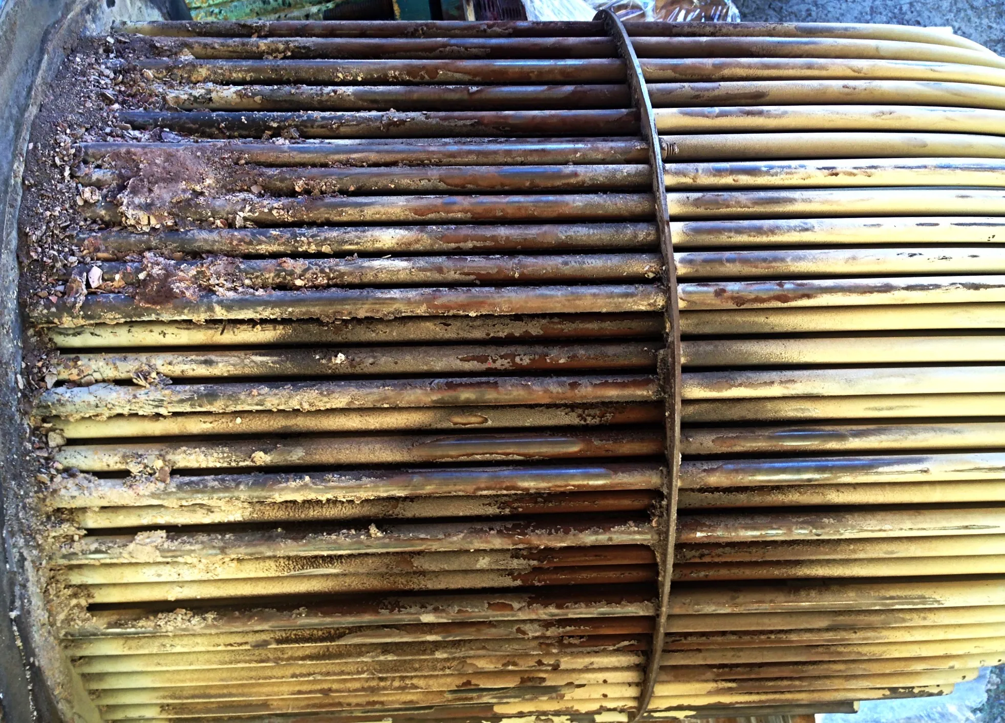 Heat Exchanger Passivation — before
